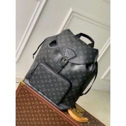 Zaino LV Montsouris Tela Monogram Eclipse M46683