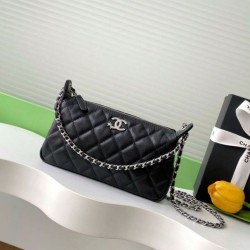 Replica qualità specchio Borsa Chanel Classic Mahjong AP4855 Nero