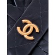 Borsa Replica 1:1 a fiocco Chanel 25K Pelle di vitello AS5851 Nero