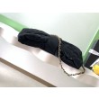 Borsa Replica 1:1 a fiocco Chanel 25K Pelle di vitello AS5851 Nero