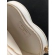 Borsa a Mano Chanel con Catena a Forma di Cuore AP2784 Bianca