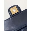 Borse Replica a Mano Chanel con Catena a Forma di Cuore AP2784 Nera