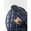 Borse Replica a Mano Chanel con Catena a Forma di Cuore AP2784 Nera