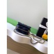 Borse Replica a Mano Chanel con Catena a Forma di Cuore AP2784 Nera