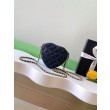 Borse Replica a Mano Chanel con Catena a Forma di Cuore AP2784 Nera