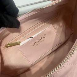 Borsa a tracolla Chanel 25C Matelasse Hobo AS5339 AS5302 Rosa