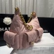 Borsa a tracolla Chanel 25C Matelasse Hobo AS5339 AS5302 Rosa