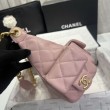 Borsa a tracolla Chanel 25C Matelasse Hobo AS5339 AS5302 Rosa
