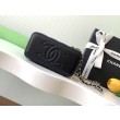 Qualità superiore replica a tracolla Chanel 25C Vanity con catena AP4404 Nero