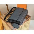 Borsa a tracolla Dior CD Icon Uomo nera
