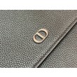 Borsa a tracolla Dior CD Icon Uomo nera