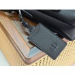 Borsa a tracolla Dior CD Icon Uomo nera