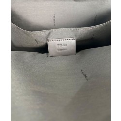 Borsa a tracolla Fendi Lui Media/Grande 7VA667 Caffè