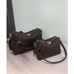 Borsa a tracolla Fendi Lui Media/Grande 7VA667 Caffè