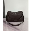 Borsa a tracolla Fendi Lui Media/Grande 7VA667 Caffè