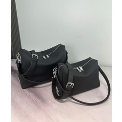 Borsa a tracolla Fendi Lui Media/Grande 7VA667 Nero