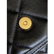 Borsa bowling piccola Chanel AS5792 Pelle di agnello Nero