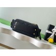 Borse Replica bowling piccola Chanel AS5792 Pelle di vitello granata Nero