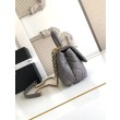 Qualità superiore replica Chanel con patta e manico superiore AS2215 Grigio