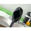 Borse Imitazioni Chanel Hobo trapuntata con catena AP4850 Nero