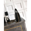 Borse Firmate Replica Chanel Kelly Tote in rafia Nero AS4416