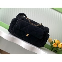 Borsa Chanel Maxi Bowling AS5055 Nero