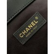 Qualità superiore replica Chanel Maxi Shopping Tote AS5463 Nero