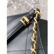 Qualità superiore replica Chanel Maxi Shopping Tote AS5463 Nero