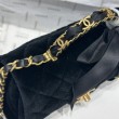 Borse Imitazioni Chanel Mini con patta e manico AS5875 Nero