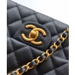 Borsa Chanel Piccola con patta e manico superiore AS5702 Nero