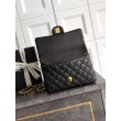 Borsa Chanel Piccola con patta e manico superiore AS5702 Nero