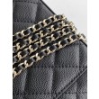 Borsa Chanel Vanity con catena AP4530 Nero