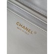 Bora Pari all'originale replica hobo Chanel AS5838 Pelle di vitello bianca