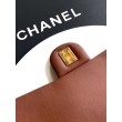 Borsa hobo Chanel AS5838 Pelle di vitello marrone