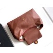 Borsa hobo Chanel AS5838 Pelle di vitello marrone