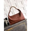 Borsa hobo Chanel AS5838 Pelle di vitello marrone
