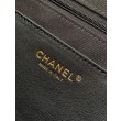 Borsa hobo Chanel AS5838 Pelle di vitello nera