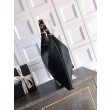 Borsa hobo Chanel AS5838 Pelle di vitello nera