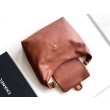 Borsa hobo Chanel Maxi AS5839 Pelle di vitello marrone