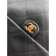 Borse Replica hobo Chanel Maxi AS5839 Pelle di vitello nera