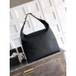 Borse Replica hobo Chanel Maxi AS5839 Pelle di vitello nera