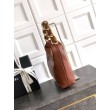 Borsa Hobo Chanel Piccola AS5837 Pelle di Vitello Marrone
