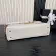 Borse Imitazioni Maxi Flap Chanel Con Manico Superiore AS5543 Bianca