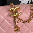 Borsa Mini Flap Chanel AS5758 Rosa Borsa Mini Flap Chanel AS5758 Rosa