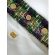 Borse Replica Shopping Chanel 25N AS5689 in Tweed Agnello Coco Neige Verde