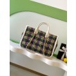 Borse Replica Shopping Chanel 25N AS5689 in Tweed Agnello Coco Neige Verde