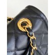 Borse Replica Sweet Flap Chanel 24K Pelle di vacchetta oliata e cerata AS5145 Nero