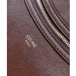 Borsa tote a spalla media Luggage Celine morbida pelle di agnello lucida malva