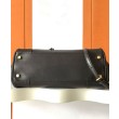 Imitazioni borse griffate tote a spalla media Luggage Celine morbida pelle di agnello lucida nera