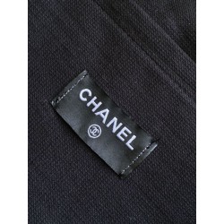 Borsa Tote Chanel Coco Beach con Borsa Piccola Agnello Nero